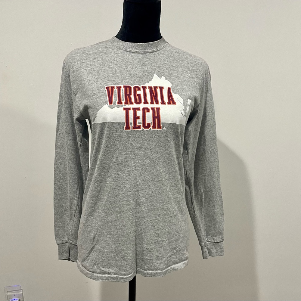 Virginia Tech Gray Long Sleeve Shirt